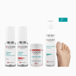 PODERM PAKET 5X (PURIFIANT, 8 ML+ Booster, 6ml + Tea Tree gel kapica
